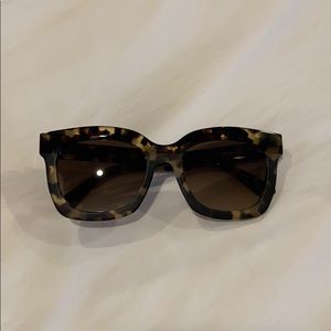 DIFF tortoiseshell sunglasses